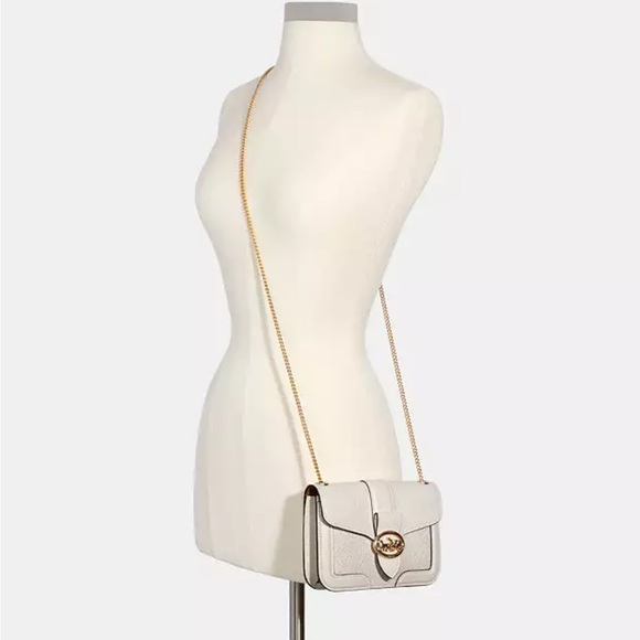 Coach Georgie Crossbody BLACK - Picture 1 of 11